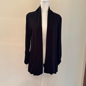 Brand New Chaus Flowy Black Cardigan